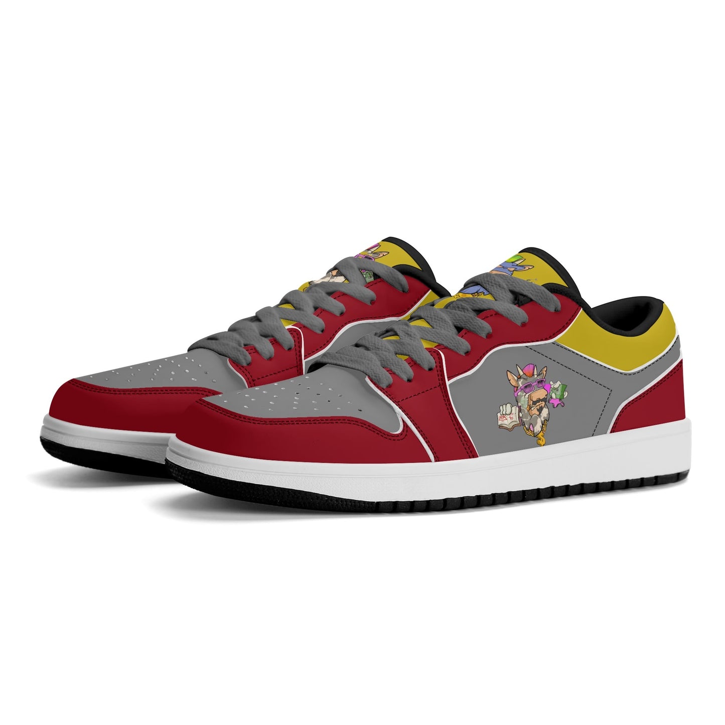 "Golden Goat" Low-Pros by SNEAKAR x Bone Idol Ink