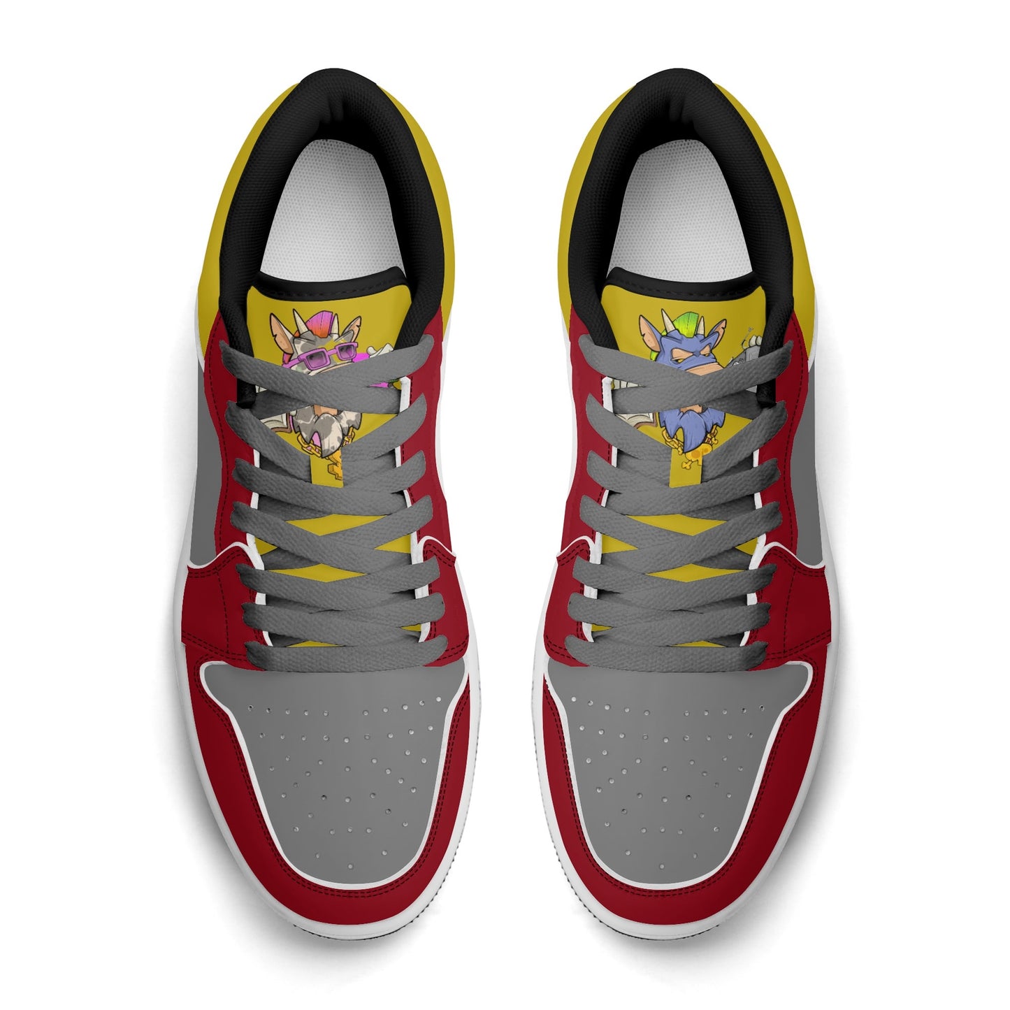 "Golden Goat" Low-Pros by SNEAKAR x Bone Idol Ink