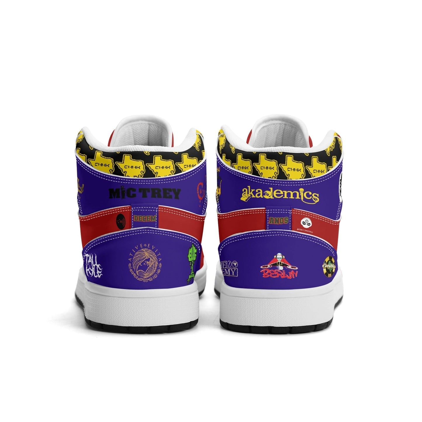 CHHK x SNEAKAR Decem Anos Degree Plan Top of the Class High Tops
