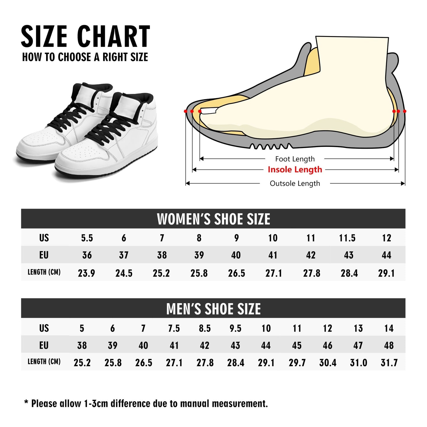 CHHK x SNEAKAR Decem Anos Degree Plan Top of the Class High Tops