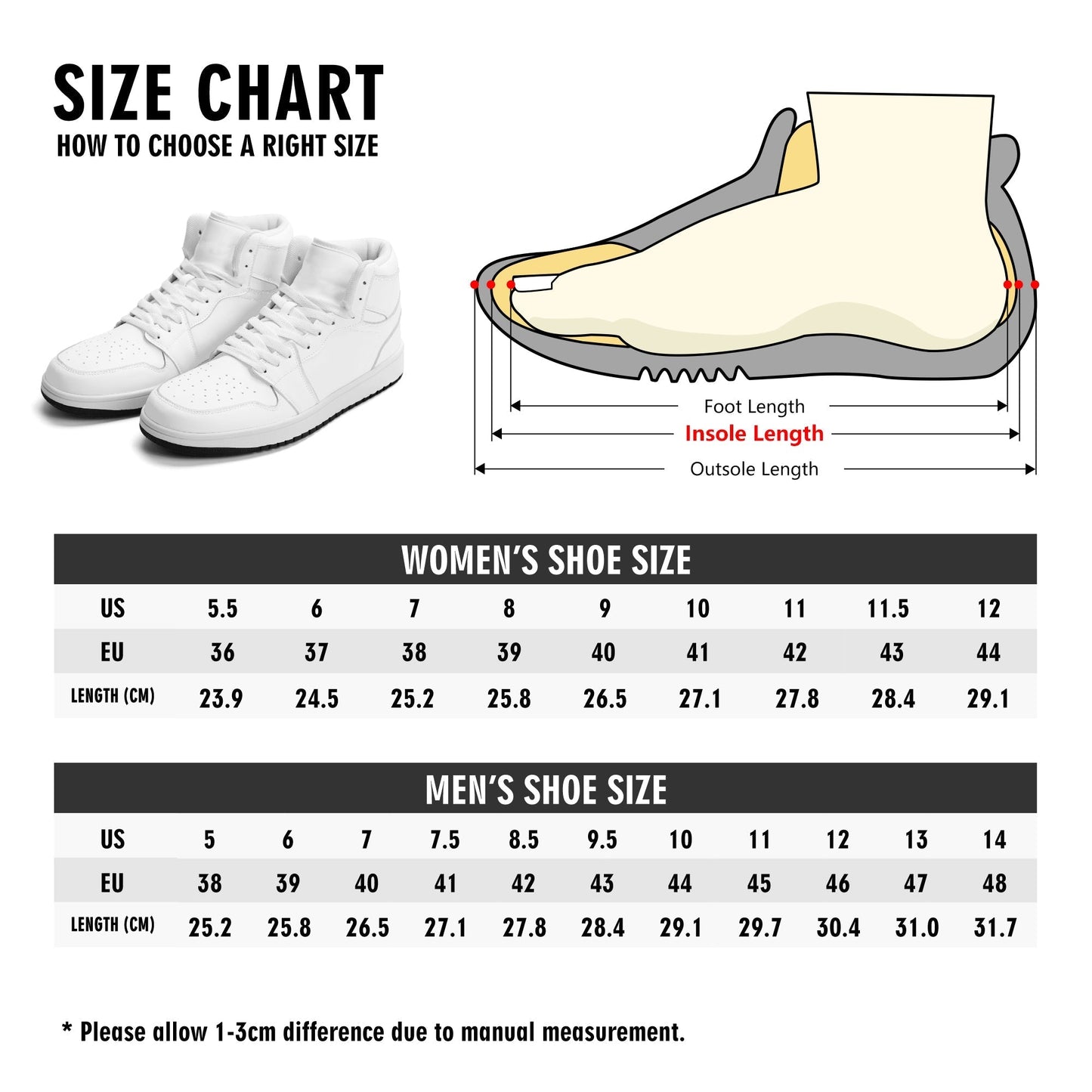 CHHK x SNEAKAR Decem Anos Degree Plan Top of the Class High Tops