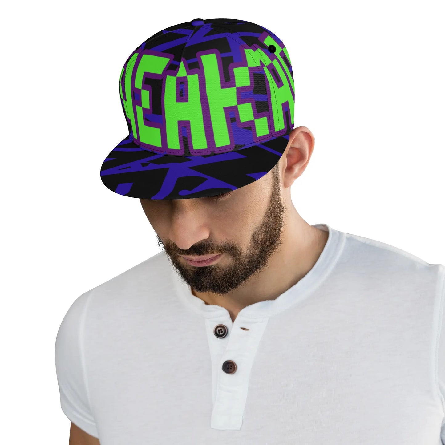 "Revenge of the Nerds" All Over Print Snapback by SNEAKAR