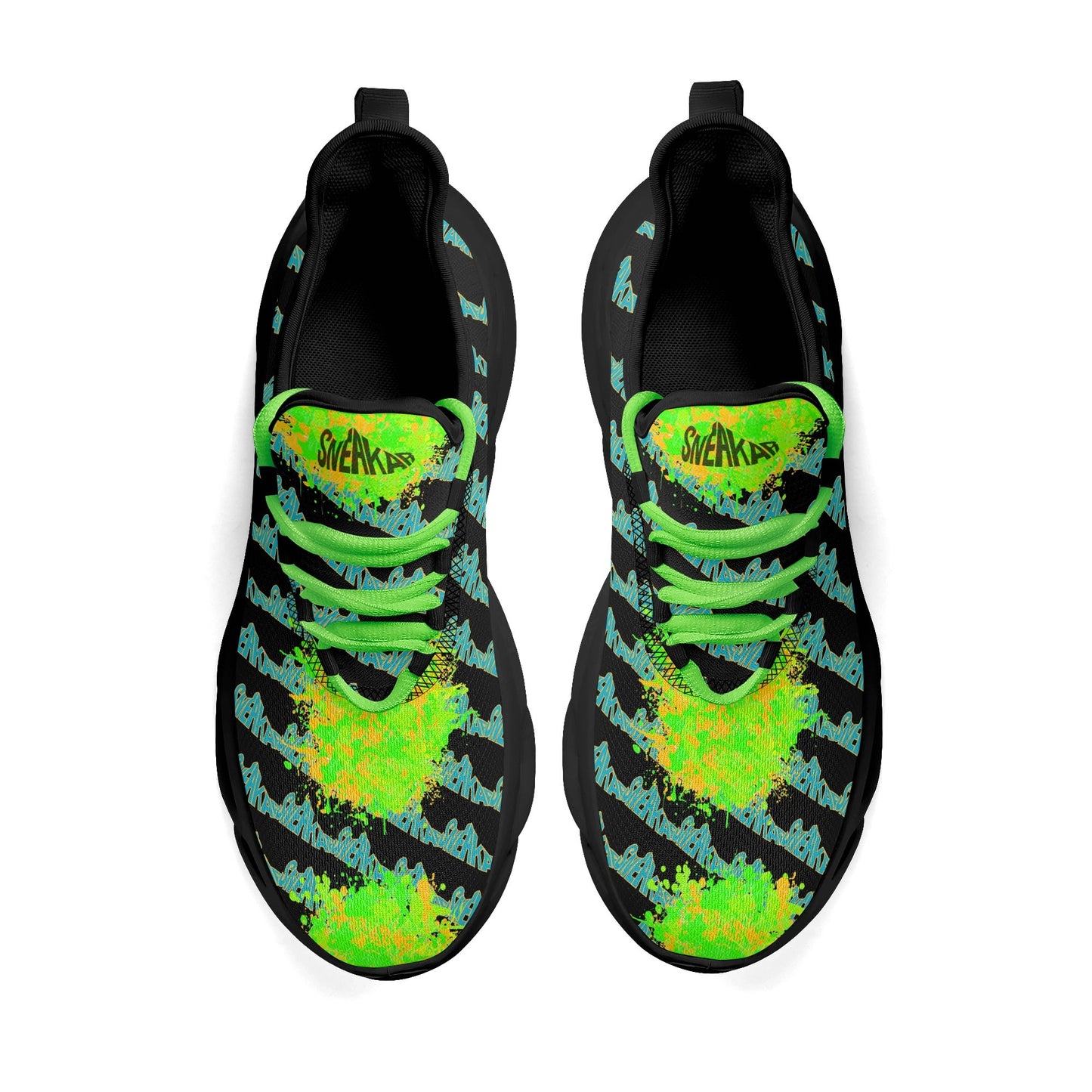 Splatter Sprinter trainers by SNEAKAR (M)