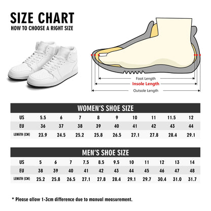 CHHK x SNEAKAR Decem Anos Degree Plan Top of the Class High Tops